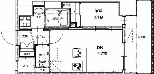 RESIDENCE花畑の間取り
