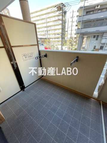 Luxe大正のバルコニー