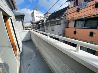 【バルコニー】 | 尼崎市昭和通 | バルコニーは東向きです♪