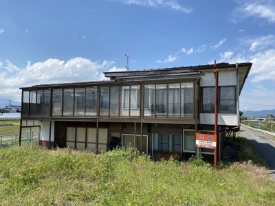 【外観】 | 塩尻市広丘吉田　中古住宅④＋倉庫＋畑 | 外観