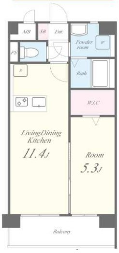 ボスコボブビルディングの間取り