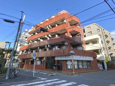 【外観】 | ドルメン練馬　12066 | 鉄筋コンクリート造のマンションです(^^)/