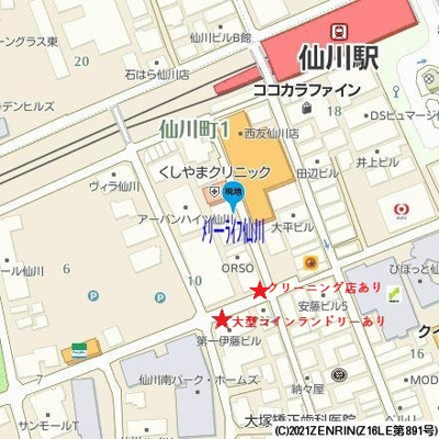 【地図】 | メリーライフ仙川