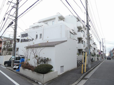 【外観】 | 藤和日吉コープ | 総戸数戸、年月築、管理人は勤務につき管理体制良好です♪