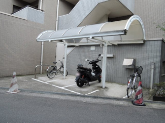 【その他共用部分】 | バイク置場です。