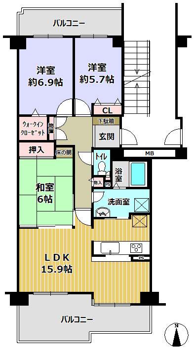 セントラルヒルズＪ棟