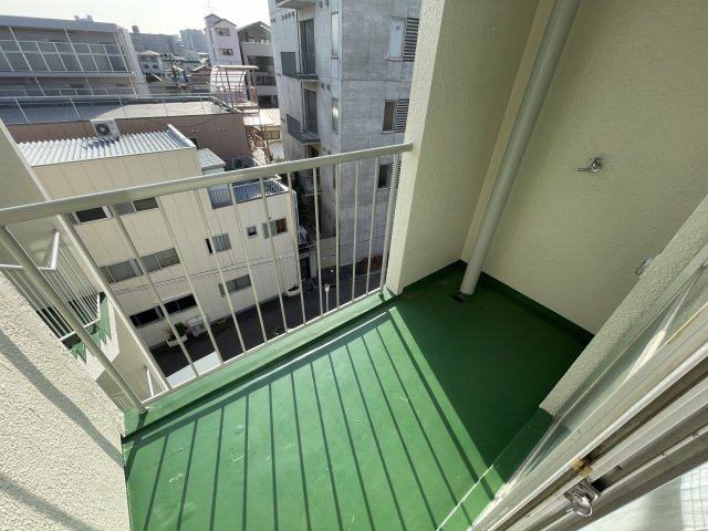 鳴尾コーポのバルコニー