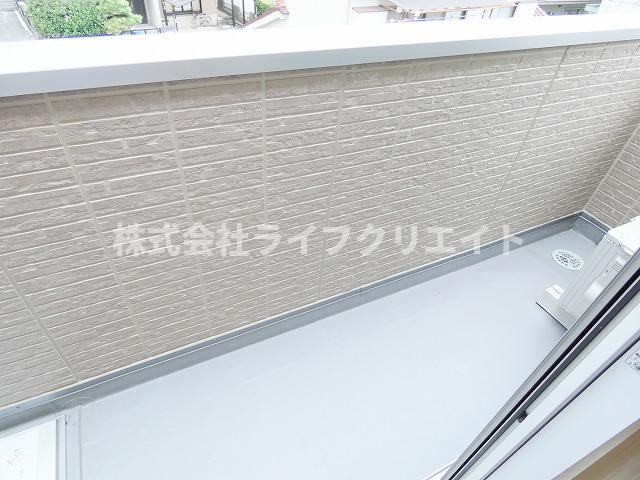 Dフラット大和田のバルコニー