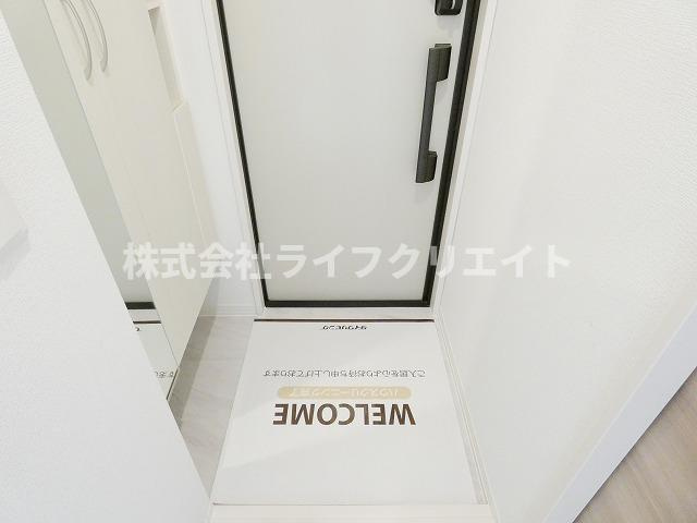 Dフラット大和田の玄関