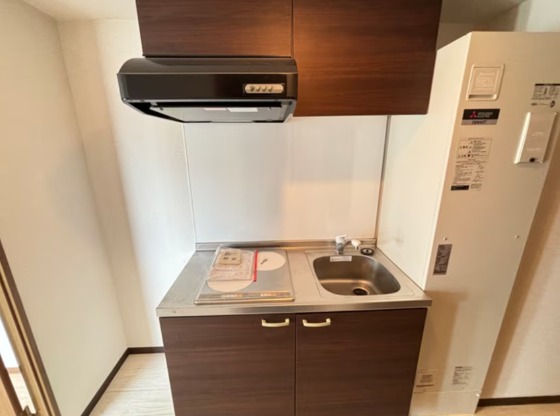Casa.Dolceのキッチン|システムキッチン採用。IHヒーターでお手入れ簡単な調理スペース