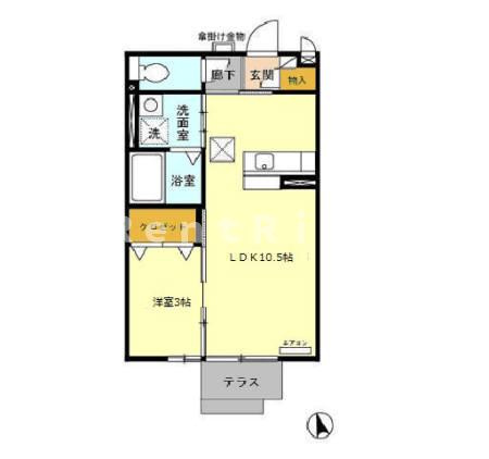 カモミールの間取り