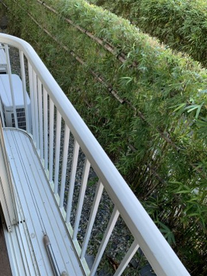 【バルコニー】 | ピアコート西町 | 外からの目が気にならないバルコニーで洗濯物が干せます