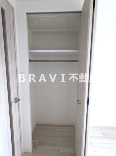 S-RESIDENCE堺筋本町Uno（エスレジデンスサカイスジホンマチウーノ）　BRAVI不動産の収納