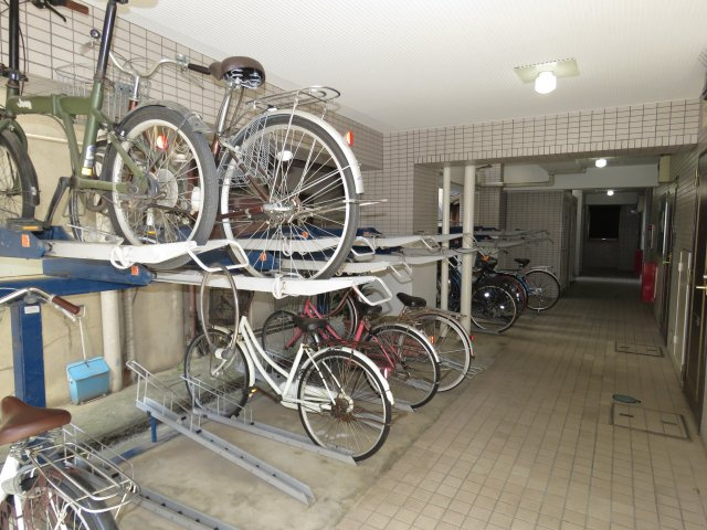 キャッスルマンション川越D号館のその他共用部分|駐輪所