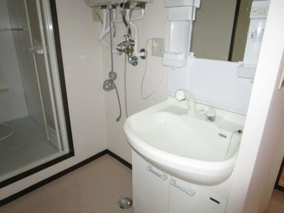【洗面所】 | サンシティ松尾 | コンパクトで使いやすい洗面所