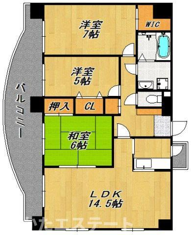 【間取り】 | コリール半道橋