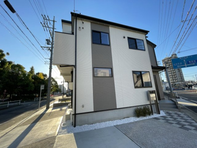 【外観】 | 守山区元郷1丁目 全3棟 1号棟＜仲介手数料無料＞大森小・大森中　新築一戸建て | ナビゲーターむらちゃんがご案内します。