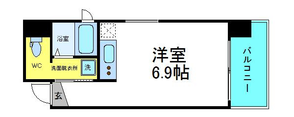 Casa Y Nanbaの間取り