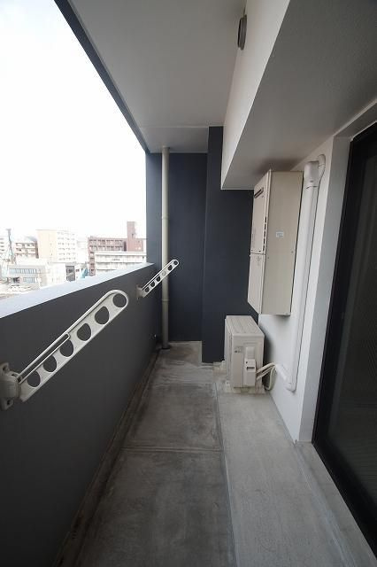 モダンパラッツォ博多rivaⅡのバルコニー|モダンパラッツォ博多rivaⅡ（1LDK）バルコニー