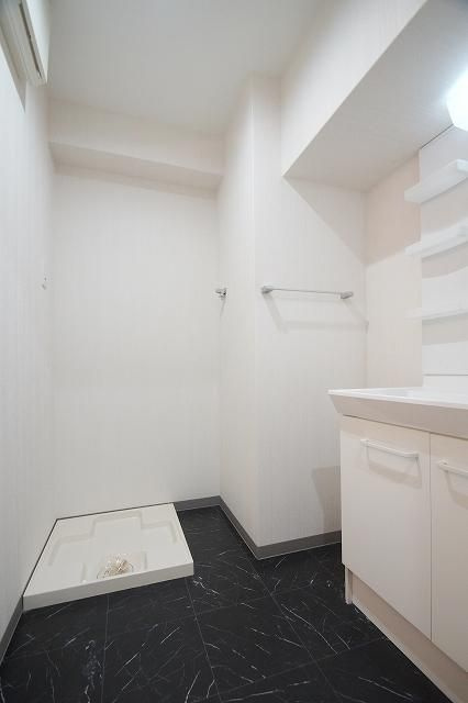 モダンパラッツォ博多rivaⅡの洗面所|モダンパラッツォ博多rivaⅡ（1LDK）洗面所