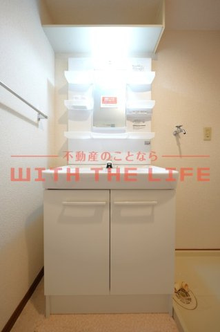 ルミエール合川【キャッシュバック対象物件】の独立洗面台|使いやすい独立洗面台です