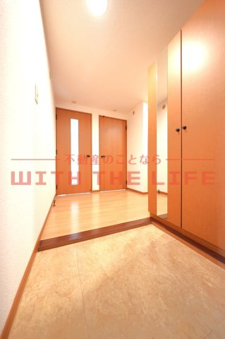 ルミエール合川【キャッシュバック対象物件】の玄関|毎日通る玄関はこちらです