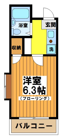 【間取り】 | メゾン・ドゥ・フジ幡ヶ谷