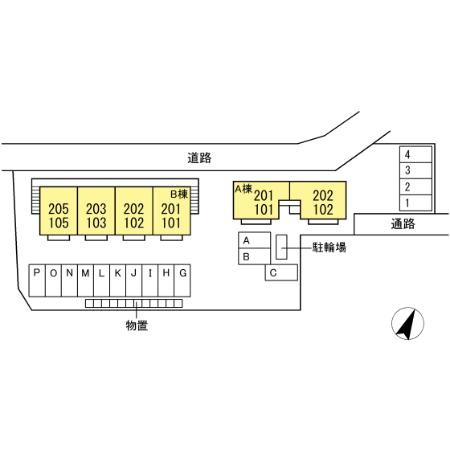 ロイヤルストークの区画図