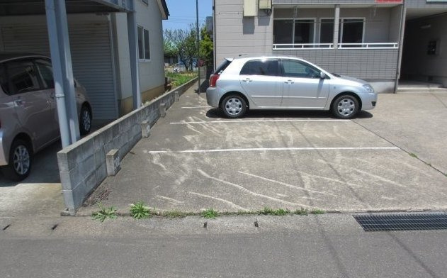ライブコア大豆の駐車場
