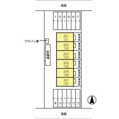 【区画図】 | メゾン・モンテリベールⅥ
