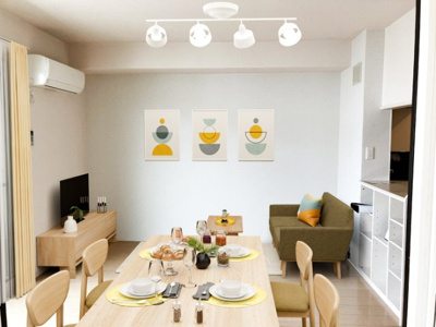 【居間・リビング】 | メゾン・モンテリベールⅥ