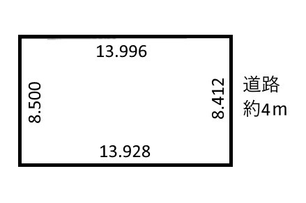 土地　長良子正賀の土地図