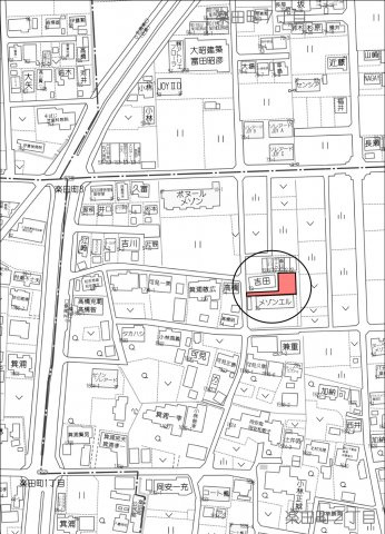 土地　大垣市楽田町２丁目の地図