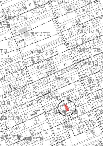 中古住宅　此花町２丁目の地図