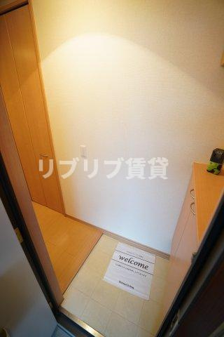 コモド　A棟の玄関