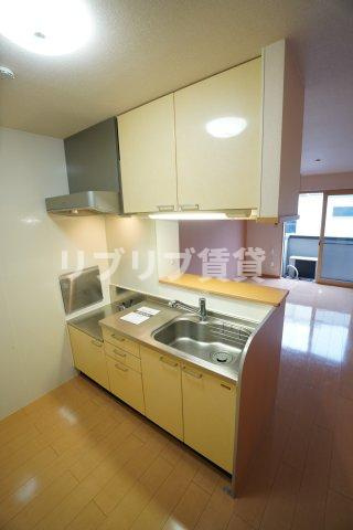 コモド　A棟のキッチン