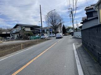 【前面道路含む現地写真】 | 前面道路