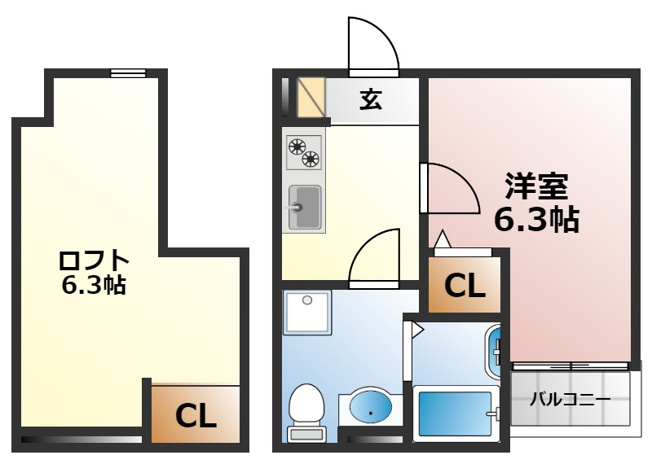 【間取り】 | Impressive Suma