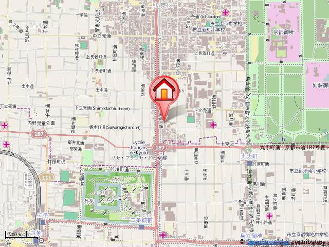 是空HORIKAWAの地図