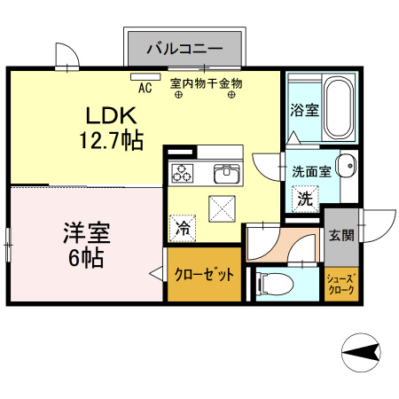 【間取り】 | プレミール小坂井