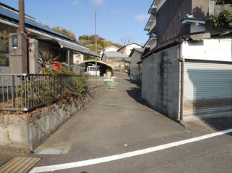 【前面道路含む現地写真】 | 売地　東山町