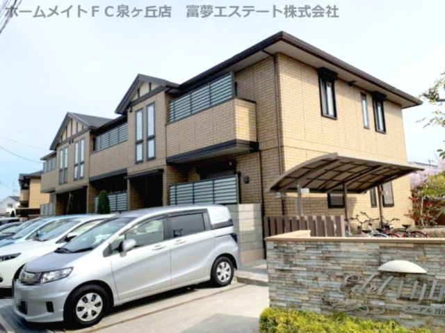 エーデル自由丘A棟の外観