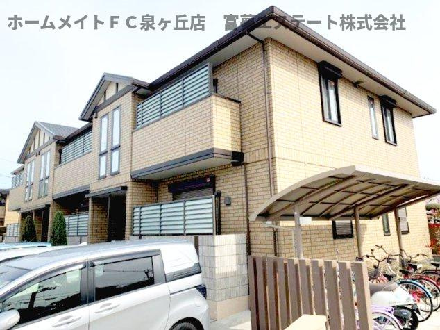 エーデル自由丘A棟の外観