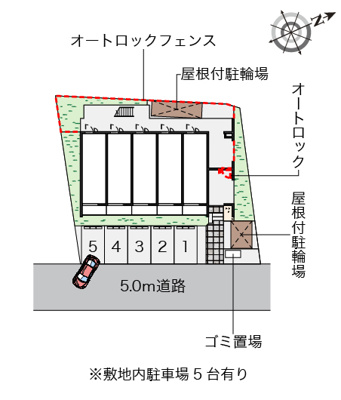 【駐車場】 | クレイノＭＩＲＡＩ