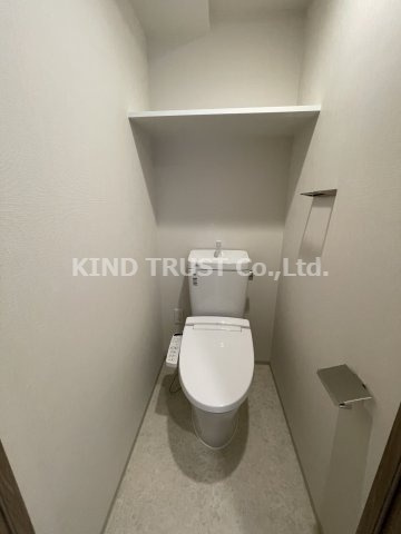 リビオメゾン西天満のトイレ|落ち着いたトイレです