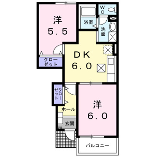【間取り】 | フォレスト　グリーン | 間取図