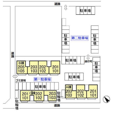 Ｋ'Ｓパビリオンの区画図