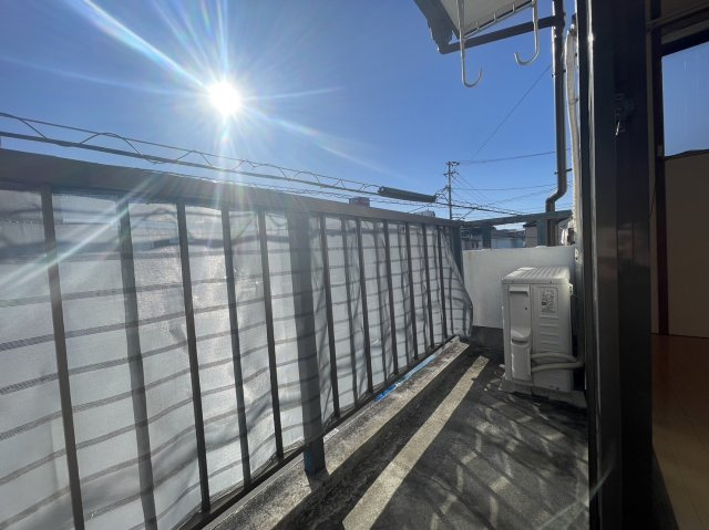 コーポ安並のバルコニー