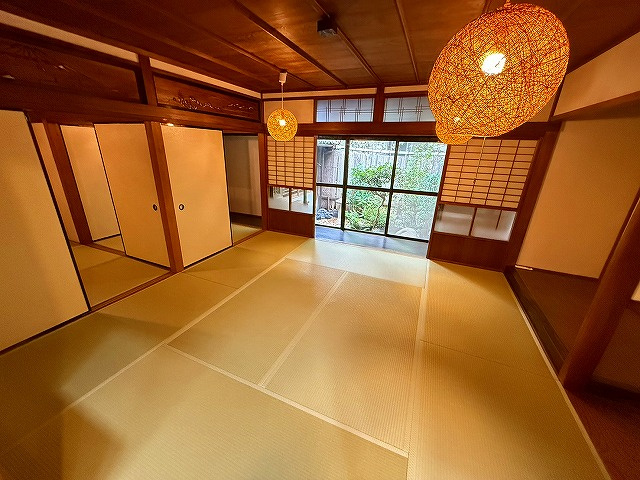 松尾邸の和室|１F