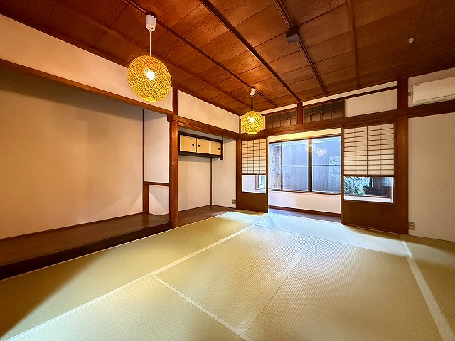 松尾邸の和室|１F